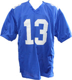 Odell Beckham Jr Autographed/Signed Pro Style Size XL Blue Jersey JSA 59362