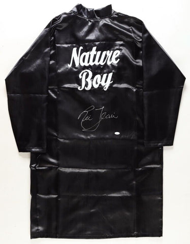Ric Flair Signed Full Length "Nature Boy" Black Robe (JSA COA) 16xW.W.E. Champ