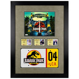 Sam Neill Jeff Goldblum Laura Dern Autographed Jurassic Park 8x10 Framed Display