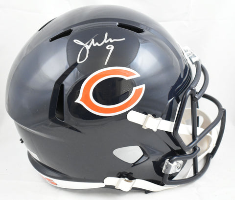 Jim McMahon Autographed Chicago Bears F/S Helmet - Beckett W Hologram *Silver