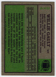 Willie Gault Signed Bears 1984 Topps Rookie Football Card #224 - (SCHWARTZ COA)