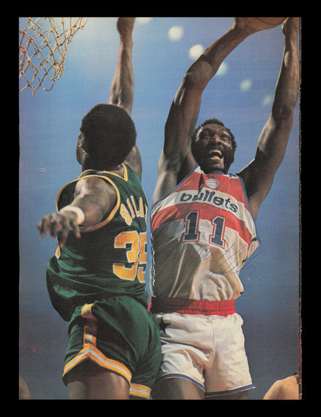 Paul Silas Autographed 8x11 Magazine Photo Seattle Supersonics SKU #238105