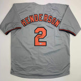 Autographed/Signed Gunnar Henderson Baltimore Grey Jersey Beckett BAS COA
