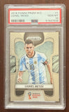 Lionel Messi 2018 Panini Prizm World Cup Russia Argentina Soccer Card #1 PSA 10