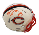 Brian Urlacher Signed Chicago Bears Speed Retro NFL Mini Helmet w/ "HOF 18" Insc