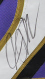 Jacoby Jones Signed/Auto Custom Football Jersey Baltimore Ravens JSA 190086