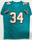 Dolphins All-Pro RICKY WILLIAMS Signed Custom Replica Miami Jersey AUTO - BAS