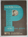 1952 Philadelphia Eagles vs. Los Angeles Rams Football Game Program