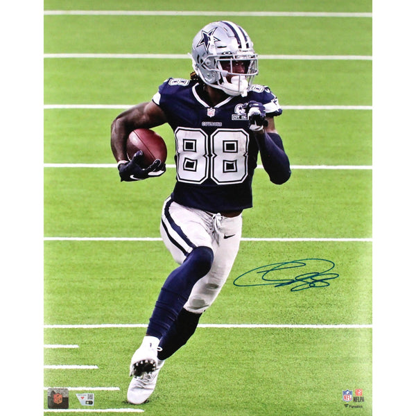 CeeDee Lamb Autographed/Signed Dallas Cowboys 16x20 Photo Fanatics 51144