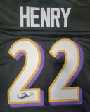 DERRICK HENRY SIGNED PRO STYLE XL JERSEY WITH BECKETT QR