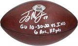 Autographed Terry McLaurin Commanders Game Used Football
