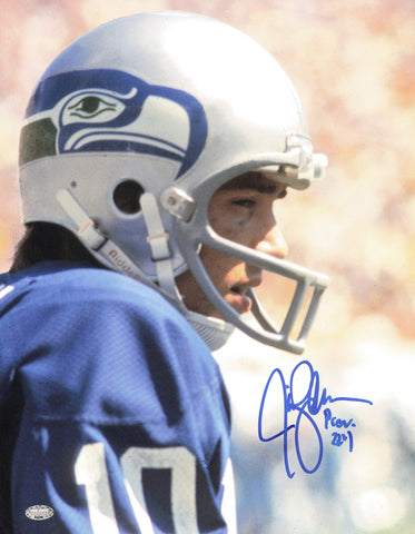Jim Zorn Autographed Signed 11x14 Photo Seattle Seahawks MCS Holo #64200