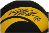 Von Miller Autographed Los Angeles Rams Authentic Eclipse Helmet BAS 34332