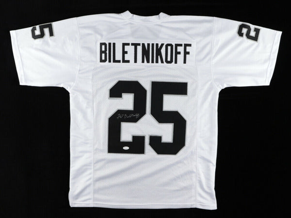 Fred Biletnikoff Signed Raiders Jersey (JSA COA) Oakland Wide Receiver 1965-1978