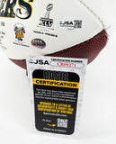 Paul Hornung Signed Green Bay Packers Logo Football Inscrd. "H.O.F. 86" /JSA COA