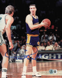 Chris Mullin Autographed 8x10 Photo Golden State Warriors Beckett QR #BS12879