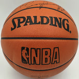 1976-77 Trail Blazers Autographed NBA Basketball 7 Sigs Bill Walton Beckett