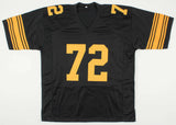 Zach Banner Signed Pittsburgh Steelers Jersey (Beckett COA) 2020 O-Line The Hulk