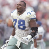 Leon Lett Signed Dallas Cowboys Jersey Inscribed "3xSB Champ" (JSA COA) Def-Line
