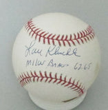 Milw Braves LOU KLIMCHOCK Signed Official MLB Baseball AUTO "Milw Braves '62-65"