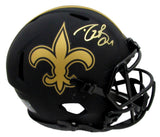 Drew Brees Autographed Full Size Eclipse Authentic Helmet Saints Beckett 178264