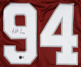 Fletcher Cox Signed Mississippi State Bulldogs Jersey (Beckett) 3xPro Bowl D.T.