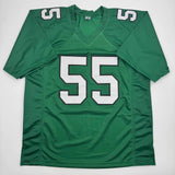 Autographed/Signed Brandon Graham Philadelphia Kelly Green Jersey JSA COA