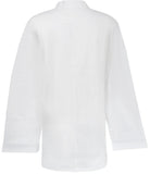 Larry Thomas Signed White Chef Jacket w/The Soup Nazi, No Soup For You -(SS COA)