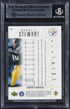 Steelers Kordell Stewart Authentic Signed 1999 SPX #69 Card BAS Slabbed