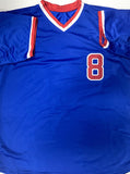Cubs HOF'er ANDRE DAWSON Signed Custom Replica Blue Chicago Jersey AUTO - JSA