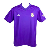 Claude Makelele Signed Real Madrid Away Soccer Jersey #24 with Beckett COA