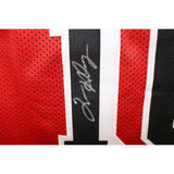 Tim Hardaway Autographed/Signed Pro Style Red Jersey HOF JSA 43538