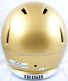 Joe Theismann Autographed Notre Dame F/S Speed Helmet w/Go Irish-Beckett W Holo