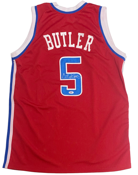 Caron Butler of the Clippers Autographed Custom Jersey PSA/DNA