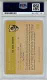 Paul Maguire Autographed 1961 Fleer #160 Trading Card PSA Slab 43631
