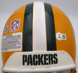 Brett Favre Autographed Authentic Full Size Helmet Packers (Chip by Signature) B