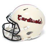 Tyler Allgeier Autographed Cardinals RETRO Speed Authentic Helmet Beckett