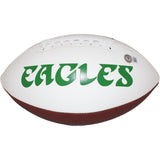 Randall Cunningham Signed Philadelphia Eagles Logo Football Beckett 43306