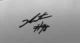 Jalen Carter Autographed White Philadelphia Eagles Logo Football JSA 183557