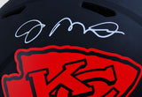 Joe Montana Signed Kansas City Chiefs F/S Eclipse Helmet- Beckett W Auth *White
