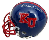 Gale Sayers HOF KU Signed/Inscribed Authentic Mini Football Helmet JSA 212666