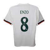 Enzo Fernandez Signed Chelsea Away Soccer Jersey #8 with Beckett Witness