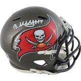 Bucky Irving Autographed/Signed Tampa Bay Buccaneers Mini Helmet Beckett 49119