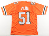 Jonathan Vilma Signed Miami Hurricanes Jersey (JSA) 2001 BCS National Champion