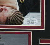 Thug Rose Namajunas Signed Framed 8x10 UFC Photo vs Paige Vanzant JSA