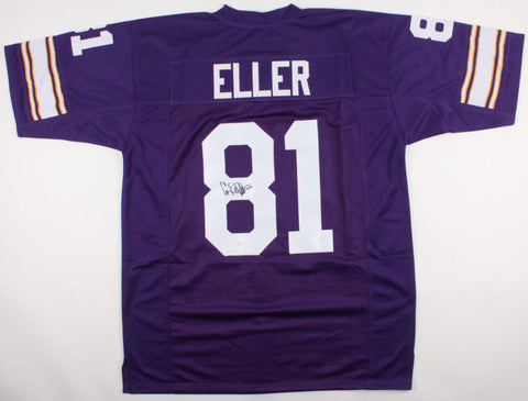 Carl Eller Signed Minnesota Vikings Jersey (JSA) 1969 NFL Champ / HOF 2004 / D.E