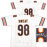 Chicago Bears Montez Sweat Autographed Signed White Jersey JSA