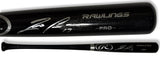 Ronald Acuna Atlanta Braves Autographed Black Rawlings Pro Bat JSA