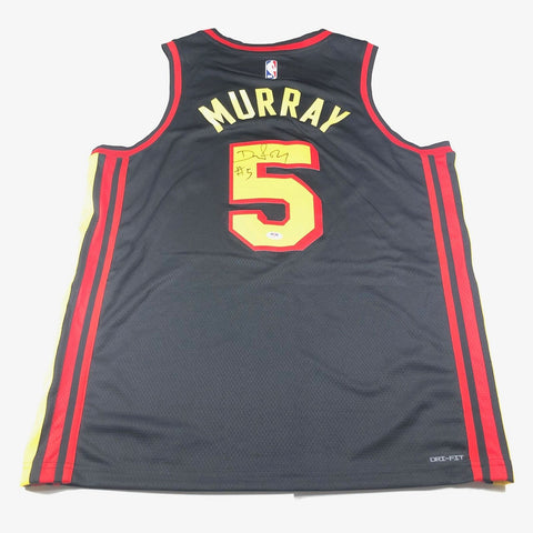 DeJounte Murray signed jersey PSA/DNA Atlanta Hawks Autographed
