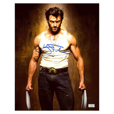 Hugh Jackman Autographed 2009 X-Men Origins: Wolverine 11x14 Studio Photo